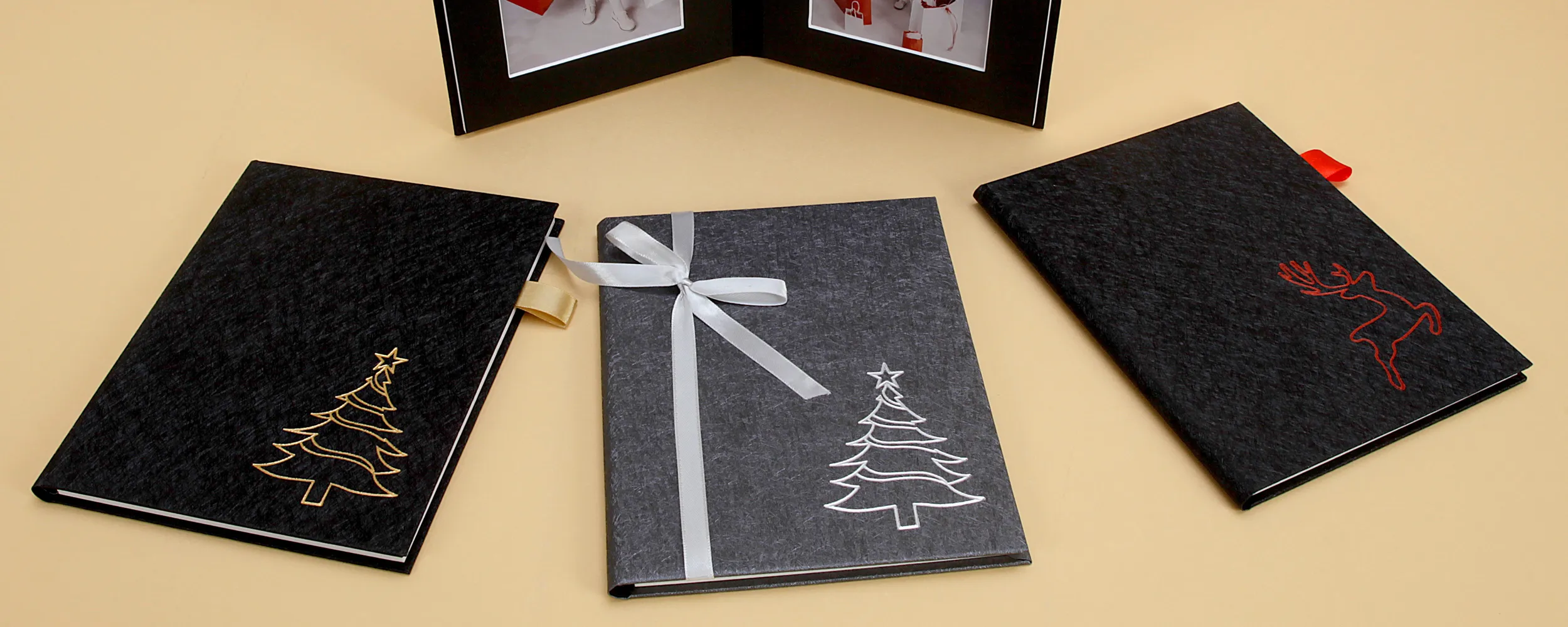 Christmas Folio Logo Stamping