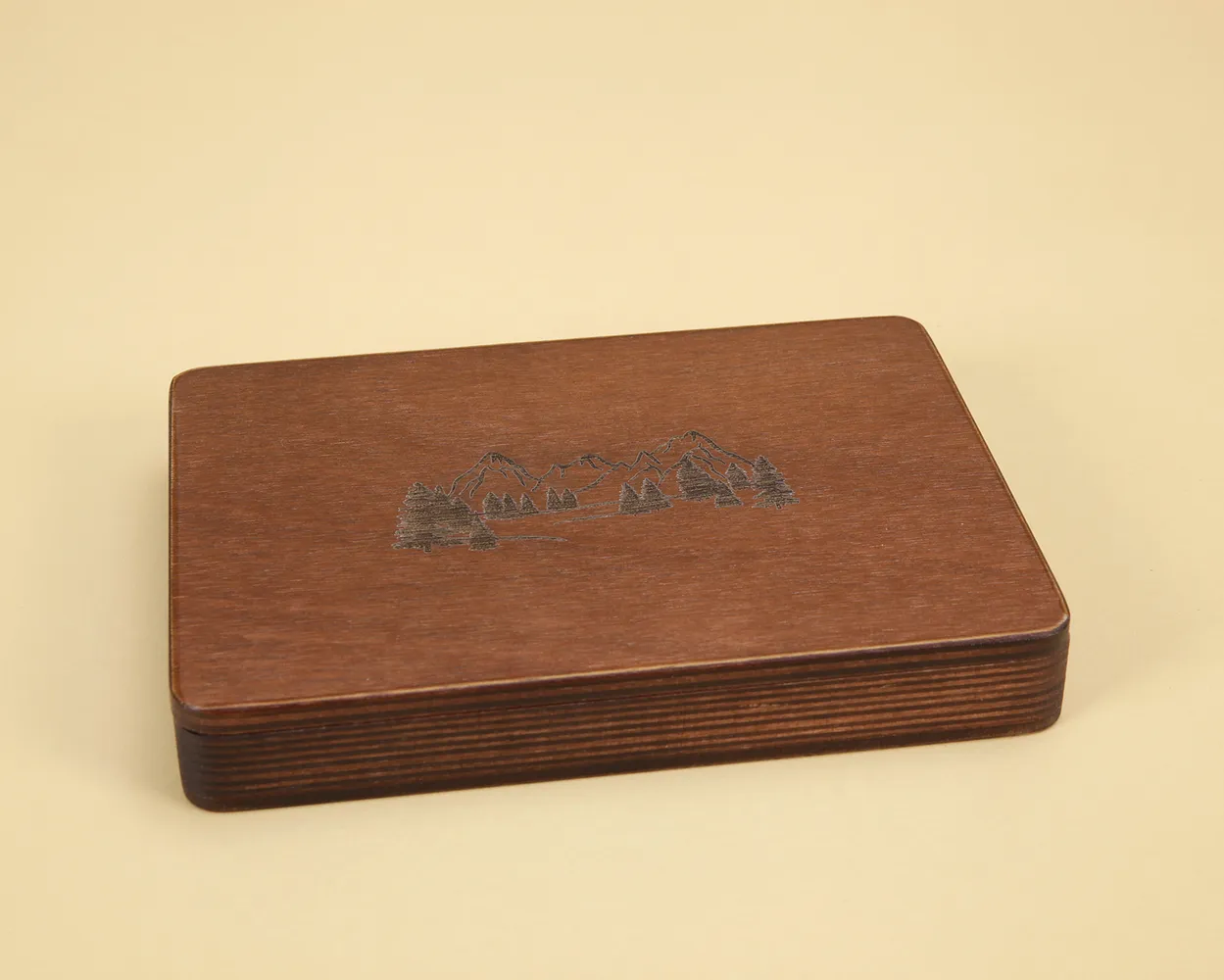 Santa box de madera